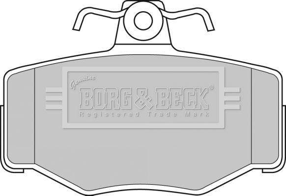 BORG & BECK Jarrupala, levyjarru BBP1673